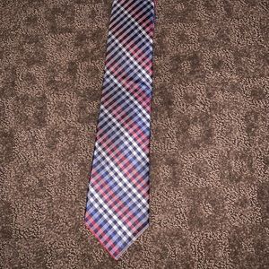 Red, white, and blue tie